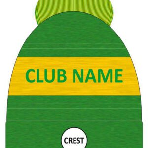 Green/Yellow Ballyvaughan Fanore GAA Bobble Hat - Boru Sports shop