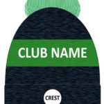 Green/navy Ballyvaughan Fanore GAA Bobble Hat - Boru Sports Shop