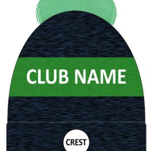 Green/navy Ballyvaughan Fanore GAA Bobble Hat - Boru Sports Shop