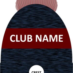 Bobble Hat - Custom club name and crest - Boru shop