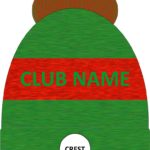 Green and Red Bobble Hat - Custom Sports Clothing - Boru Shop