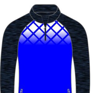 Half ZipTop 6 - Mel Navy/Royal/White - Sportwear online - Boru Sports Shop
