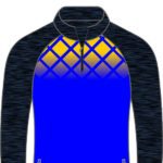 Half ZipTop 8 - Mel Navy/Green/Gold - Boru Sports Shop