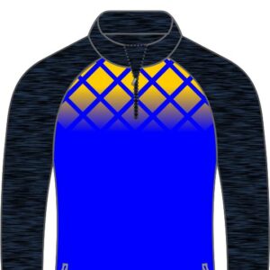 Half ZipTop 8 - Mel Navy/Green/Gold - Boru Sports Shop