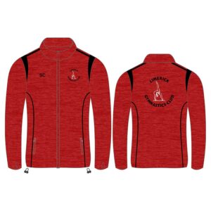 FULL ZIP TOP LIMERICK GYMNASTICS - Athletics Clothes Ireland - Boru