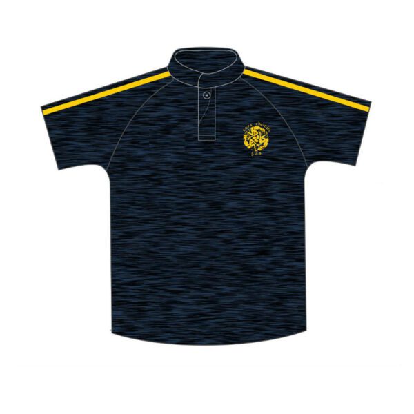 GRANDAD COLLAR POLO SHIRT