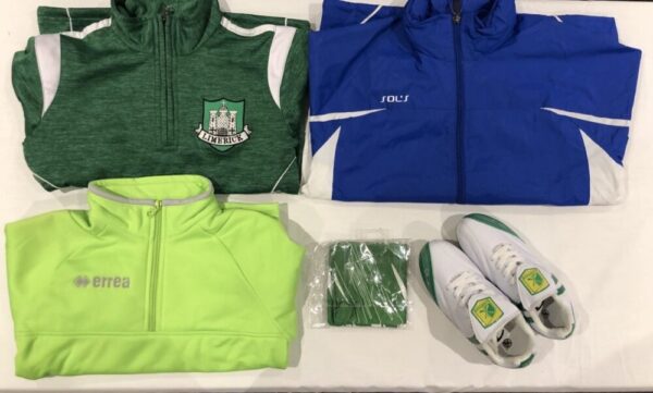 Limerick Bundle sports wear - Age 7-8