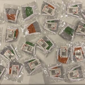 Ireland Facemask Green White Gold - Boru Sports - County Face Mask Online