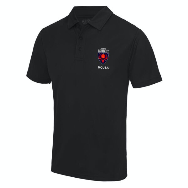 MUNSTER CRICKET MCUSA BLACK POLO - Cricket Shop - Boru sports Shop