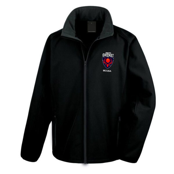 MUNSTER CRICKET MCUSA SOFTSHELL BLACK - CRICKET CLUB - Boru Sports Shop