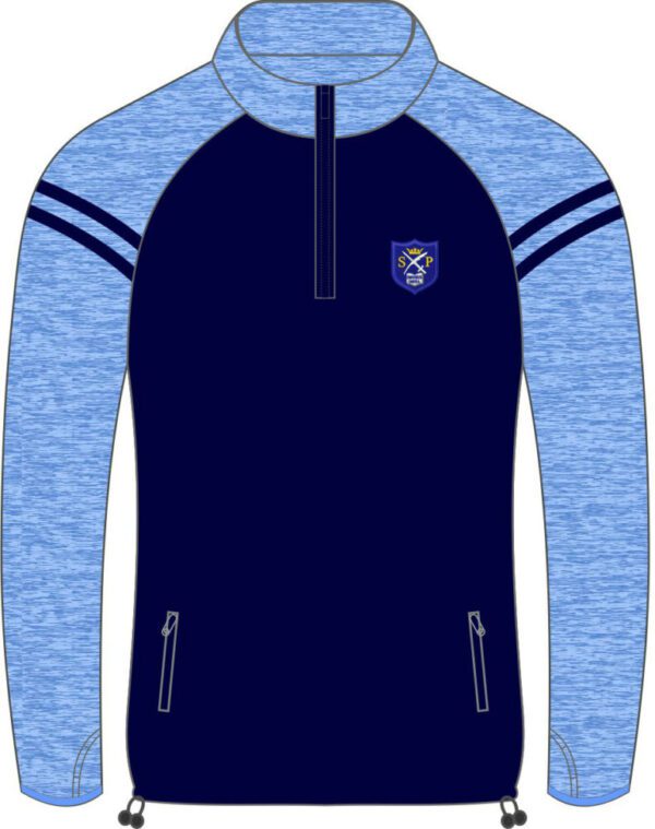 SCOIL POL HALF ZIP FRONT 1 scaled