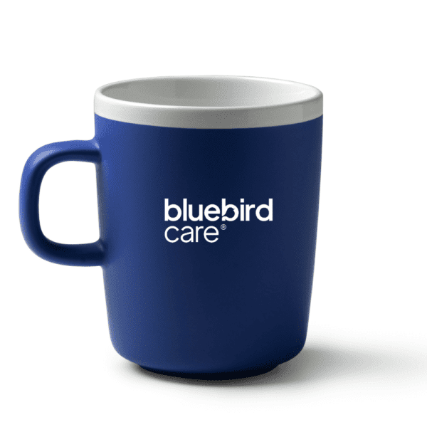 BLUEBIRD CARE COFFEE MUG