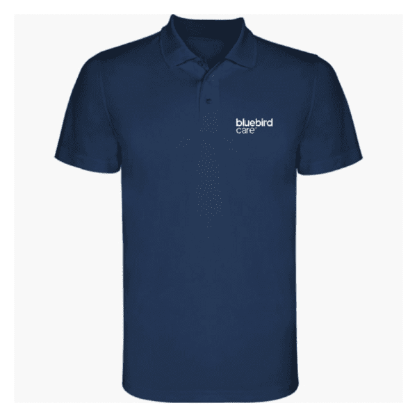 BLUEBIRD CARE POLY POLO BLUE