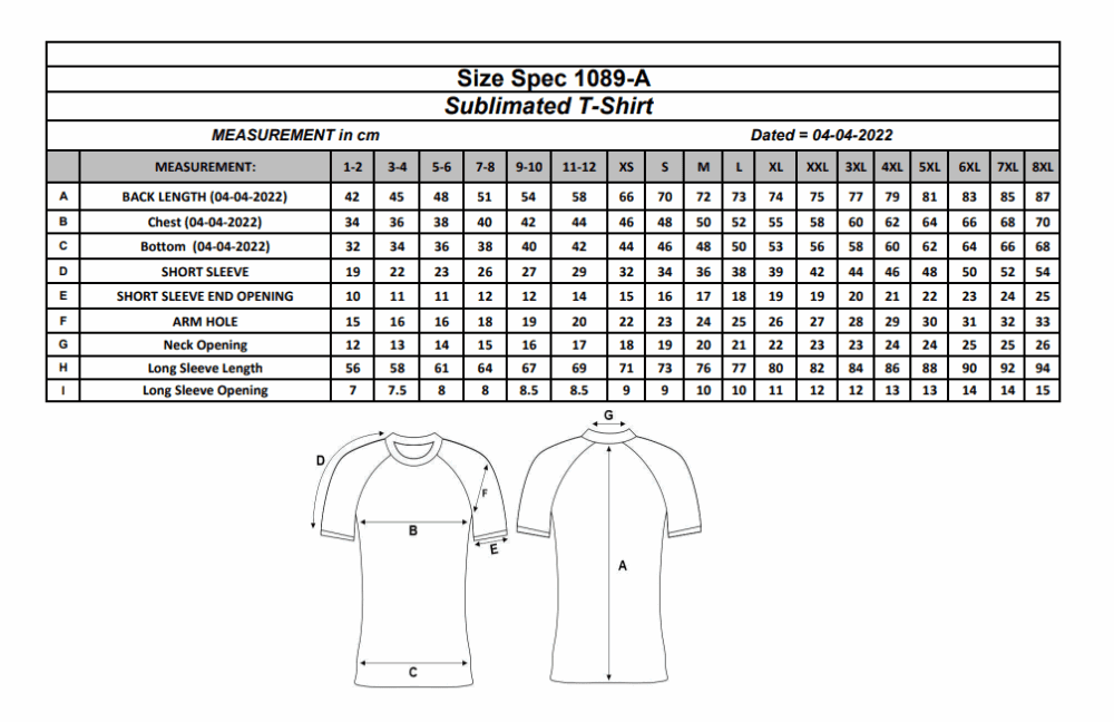training top size chart 1 scaled