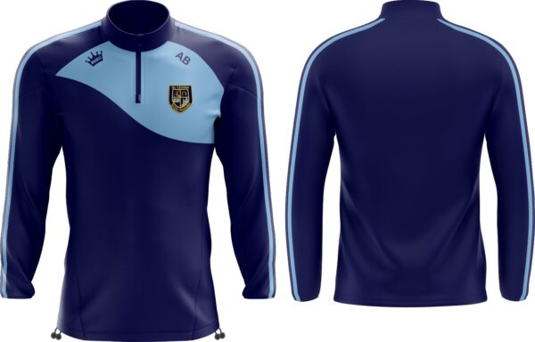 St Aidans Half Zip Top scaled