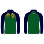 Broadford GAA Navy/Green Half Zip Top
