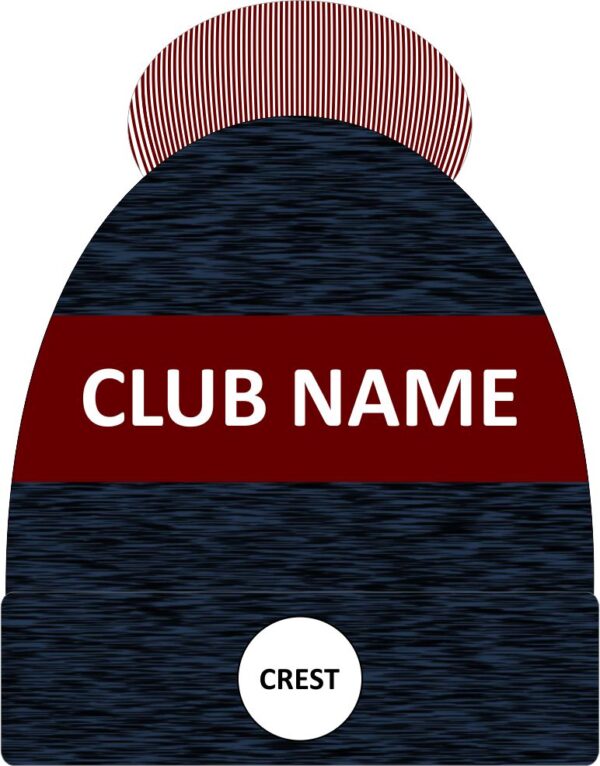 Bobble Hat - Custom club name and crest - Boru shop