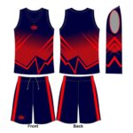 playing kits - navy and red - Boru Sports Shop