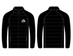 East Clare Titans Hybrid Softshell Jacket - front and back - Boru Shop