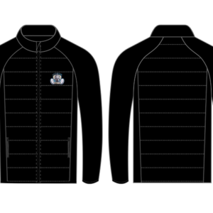 East Clare Titans Hybrid Softshell Jacket - front and back - Boru Shop