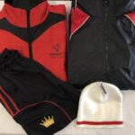 Red Black - Training wear - sports wear bundle - size L - online sports shop