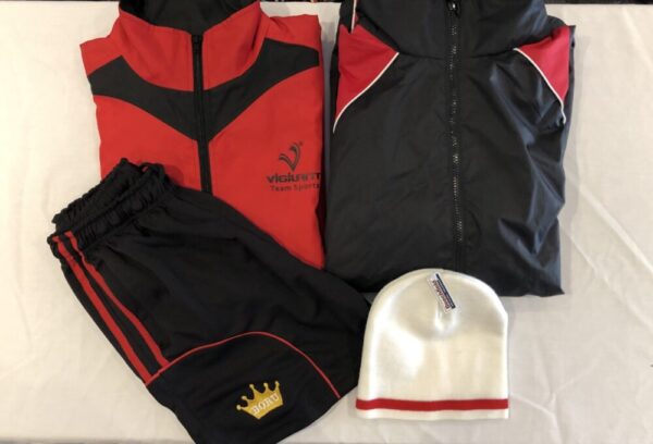 Red Black - Training wear - sports wear bundle - size L - online sports shop
