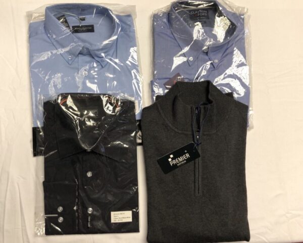 Mens Corporate bundle workwear - Uniform Shirt and Jumper - Boru Sports